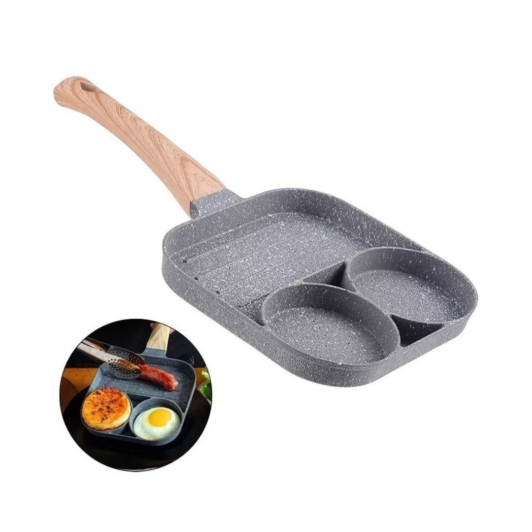 Sarten Mini 3 Compartimientos Divisiones